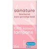 Sanature 100% Katoenen Tampons Normaal 16 stuks