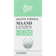Etos zachte maandlenzen -3.00 4st