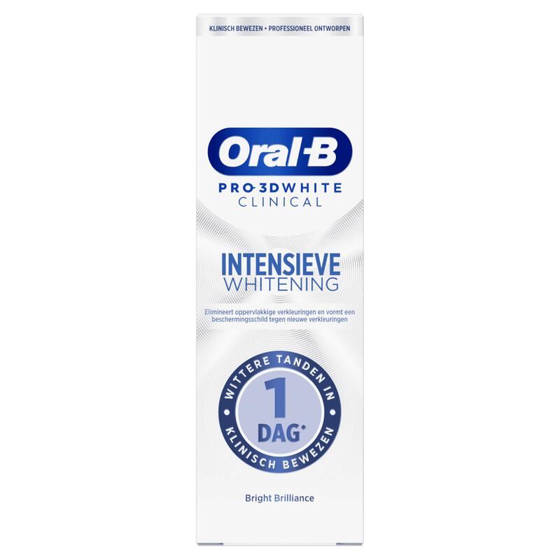 Oral-B Pro 3D White Clinical Intensieve Whitening Tandpasta 75 ML