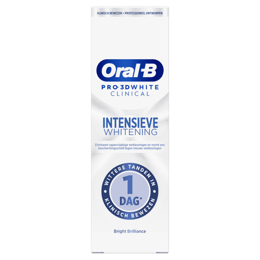 Oral-B Pro 3D White Clinical Intensieve Whitening Tandpasta 75 ML