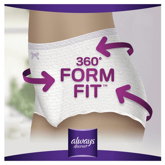 Always Discreet Broekjes Voor Urineverlies Voor Dames Normal maat L x7