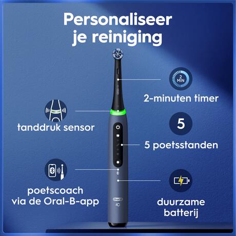 Oral-B iO5 Ocean Blue Elektrische Tandenborstel