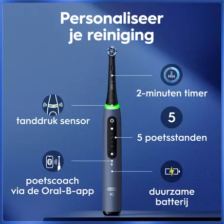 Oral-B iO5 Ocean Blue Elektrische Tandenborstel