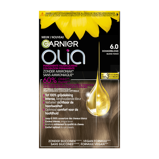 Garnier Olia Permanente Haarverf 6.0 Donkerblond