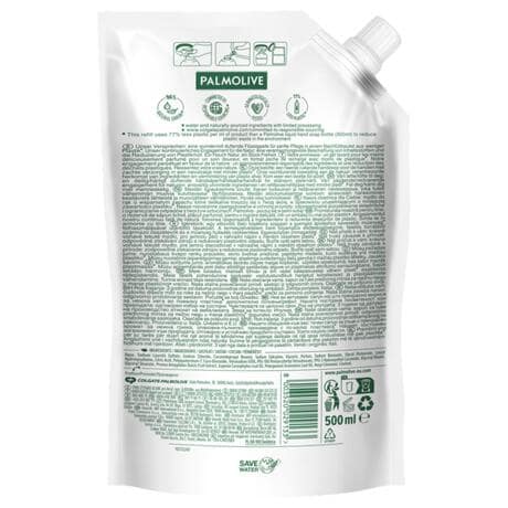 Palmolive Naturals Melk & Amandel Handzeep Navulzak 500 ML
