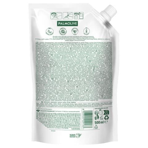 Palmolive Naturals Melk & Amandel Handzeep Navulzak 500 ML