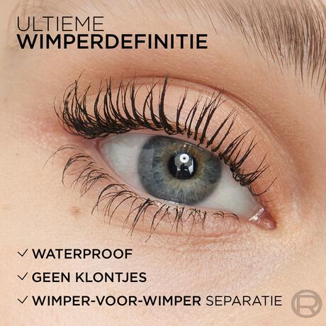 L'Oréal Paris Telescopic Mascara Waterproof Zwart