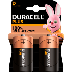 Duracell Batterijen Alkaline Plus D