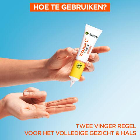Garnier SkinActive Vitamine C Glowy UV fluid met SPF50 40ML