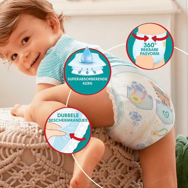 Pampers Baby Dry Pants Luierbroekjes Maat 8 19+ KG 15 stuks