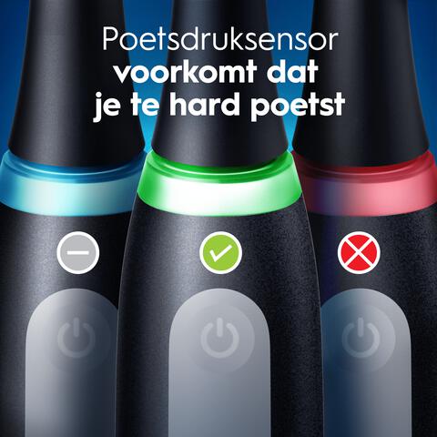 Oral-B iO 3 Zwart & Roze Duo Elektrische Tandenborstels