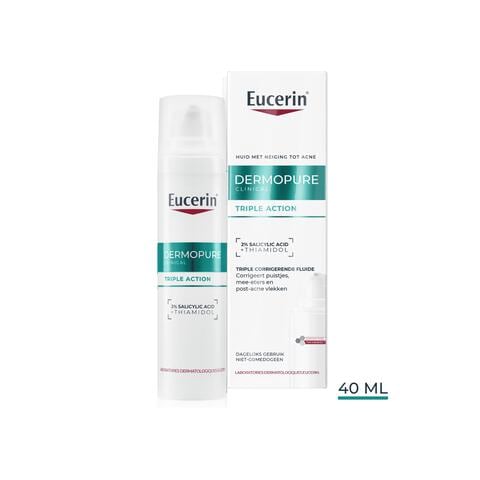 Eucerin DERMOPURE CLINICAL Triple Action Fluid Serum Gevoelige Huid 40 ML