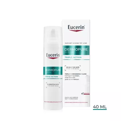 Eucerin DERMOPURE CLINICAL Triple Action Fluid Serum Gevoelige Huid 40 ML