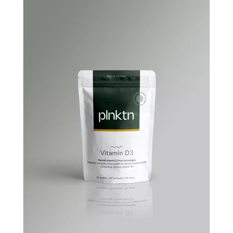 Plnktn Algenolie Vitamine D3 60 stuks