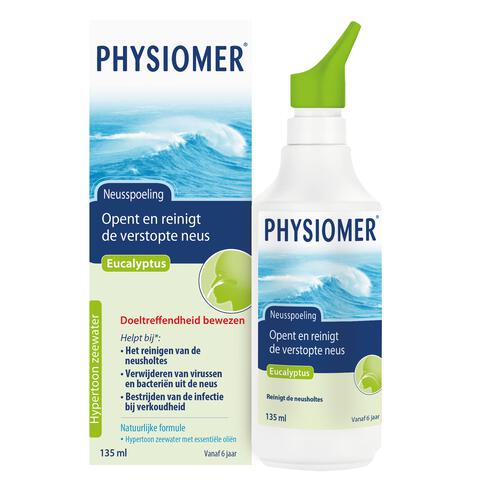 Physiomer Eucalyuptus Neusspray bij Verkoudheid 135 ML