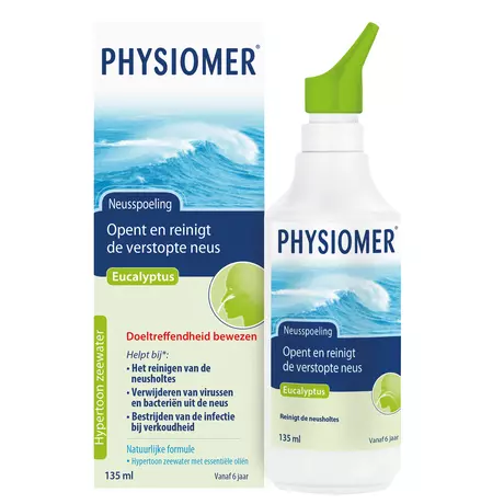 Physiomer Eucalyuptus Neusspray bij Verkoudheid 135 ML