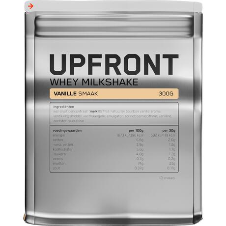 Upfront Whey Eiwit Milkshake Vanille 300 GR