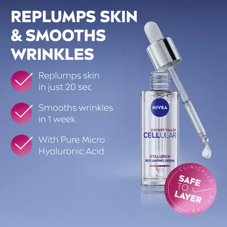 NIVEA Cellular Expert Filler Hyaluron Opvullend Serum 30 ML