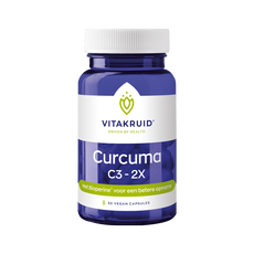 Vitakruid Curcuma C3-2X Vegan Capsules 30 stuks