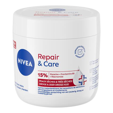 NIVEA Repair & Care Intensief Hydraterende Bodycrème 400 ML