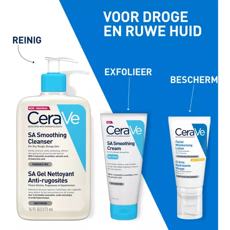 CeraVe SA Anti-Ruwe Huid Reiniger 473 ML