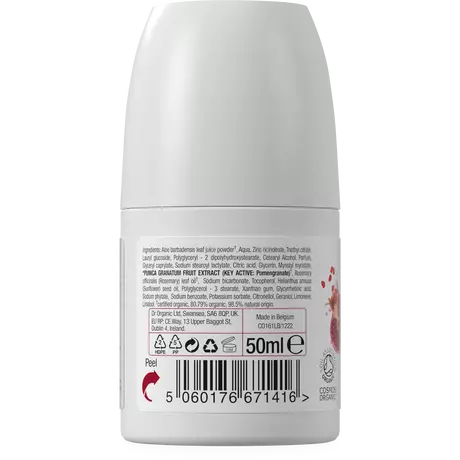 Dr. Organic Pomegranate Deodorant Roller 50 ML