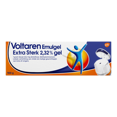 Voltaren Emulgel Extra Sterk 2,32% (Diclofenac) Bij Gewrichtspijn In Knie En Vinger 100 GR