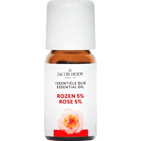 Jacob Hooy Essentiële Olie Rozen  5% 10 ML