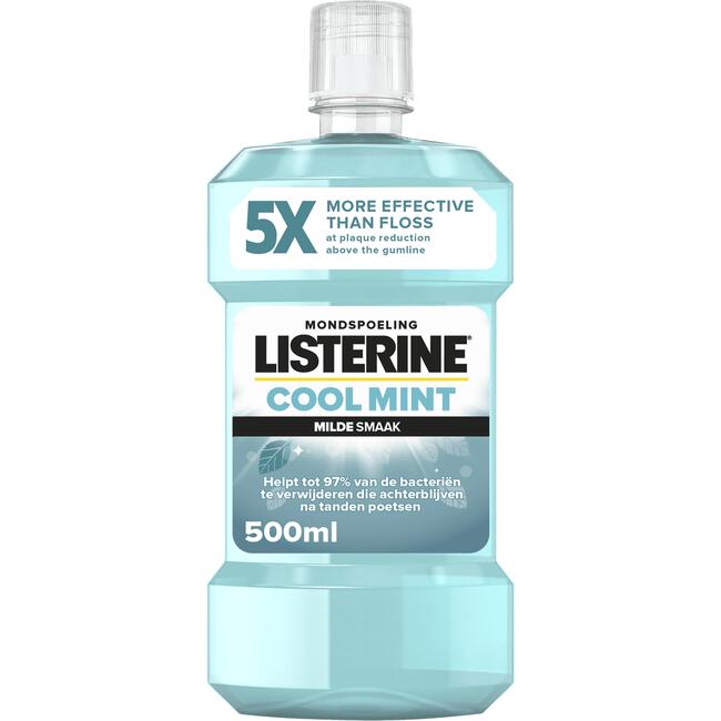 Listerine® Mint Milde Smaak Mondspoeling ML 500 ML | Etos