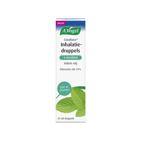 A.Vogel Cinuforce Inhalatiedruppels + Menthol 10 ML