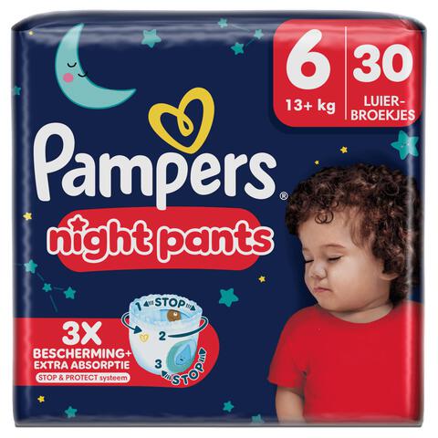 Pampers Baby Dry Night Pants Luierbroekjes Maat 6 13+ KG 30 Stuks