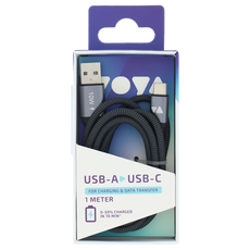 Voya Usb-A Naar Usb-C Kabel 1 Stuks