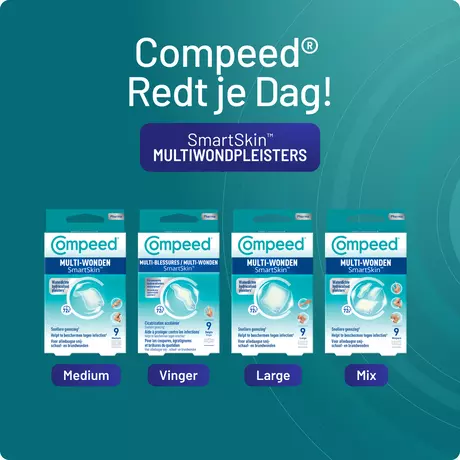 Compeed Smartskin Multiwond Mixpack 10 stuks