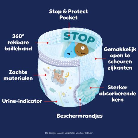 Pampers Baby Dry Night Pants Voordeelbox Luierbroekjes Maat 5 11-17 KG 92 stuks