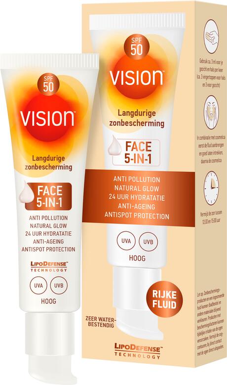 Vision Face Fluid 5-in-1 SPF50 50 ML