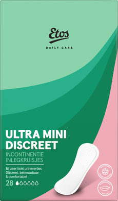 Etos Control Incontinentieverband Ultra Mini 28 stuks