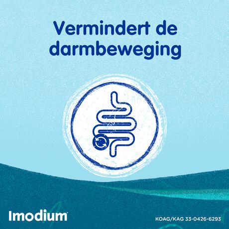 Imodium Loperamid Bij Diarree 2 MG Capsules 12 stuks