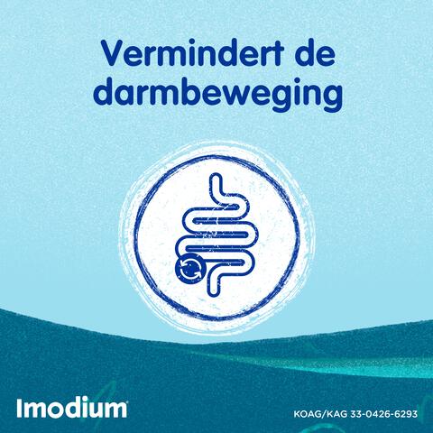 Imodium Loperamid Bij Diarree 2 MG Capsules 12 stuks