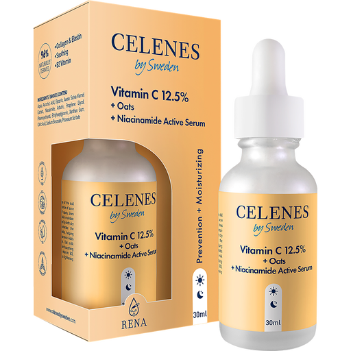 Celenes by Sweden Vitamine C 12,5% + OATS + Niacinamide 30 ML
