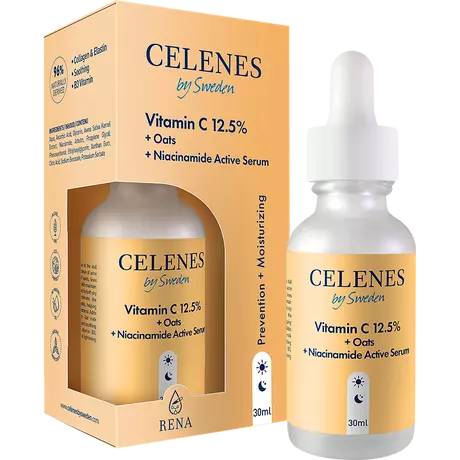 Celenes by Sweden Vitamine C 12,5% + OATS + Niacinamide 30 ML