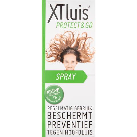XTluis Protect & Go Verzorgende Anti-klit Spray 200 ML Beschermt Tegen Hoofdluis