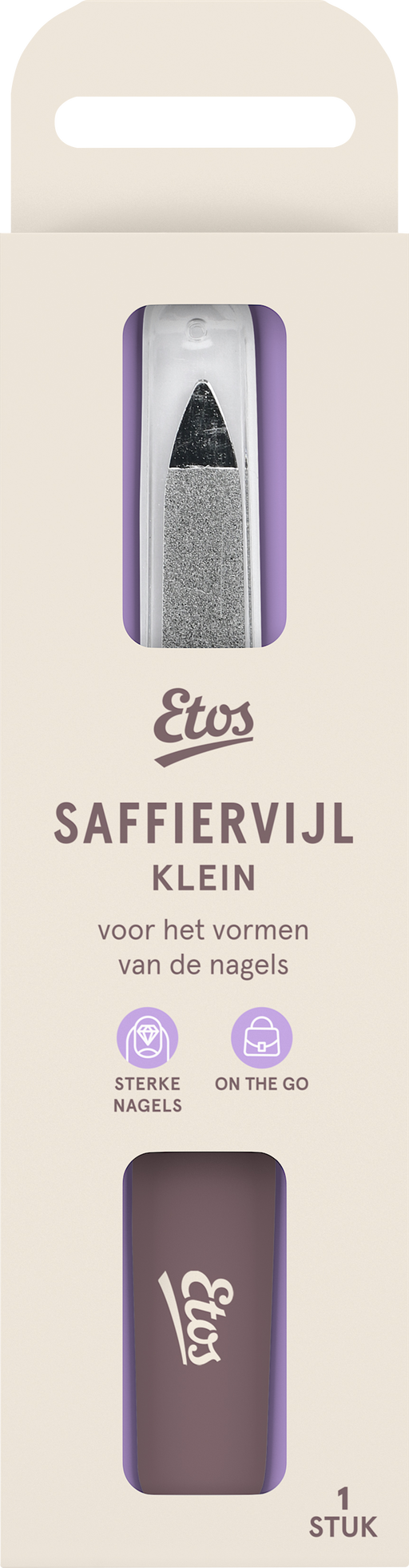 Etos Saffieren Nagelvijl Klein