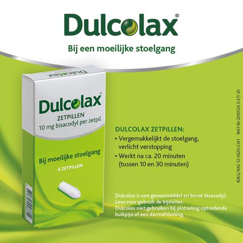 Dulcolax Bisacodyl Zetpillen 10 MG 6 Zetpillen