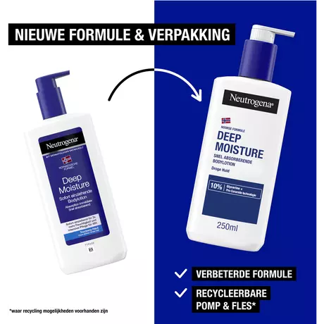 Neutrogena Noorse Formule Deep Moisture Bodylotion 250 ML