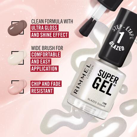 Rimmel London Super Gel Scented Glazed Nails nagellak 117 Espresso Yourself 12 ML