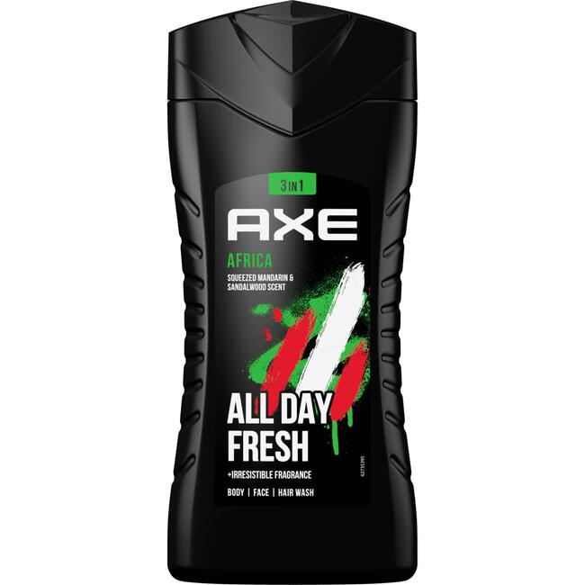 Axe Africa 3-in-1 Douchegel 250 ML