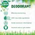 Happy Earth 100% Natuurlijke Unscented Deodorant Roller 75 ML
