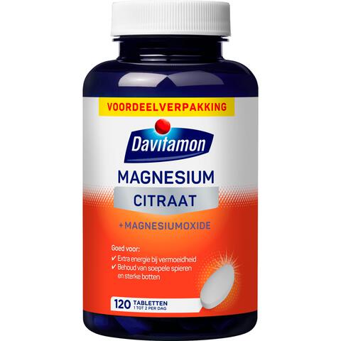 Davitamon Magnesium Citraat Tabletten 120 stuks