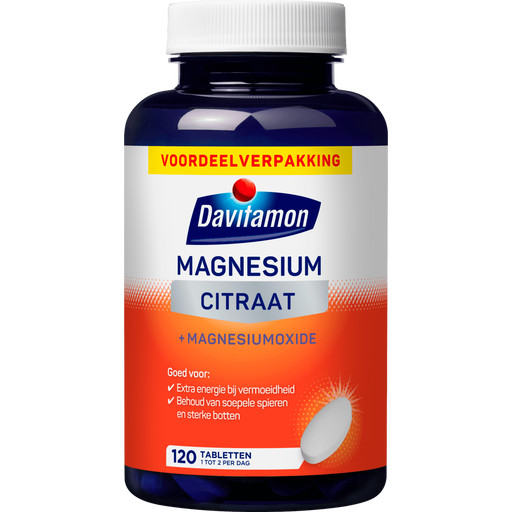 Davitamon Magnesium Citraat Tabletten 120 stuks