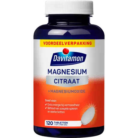 Davitamon Magnesium Citraat Tabletten 120 stuks